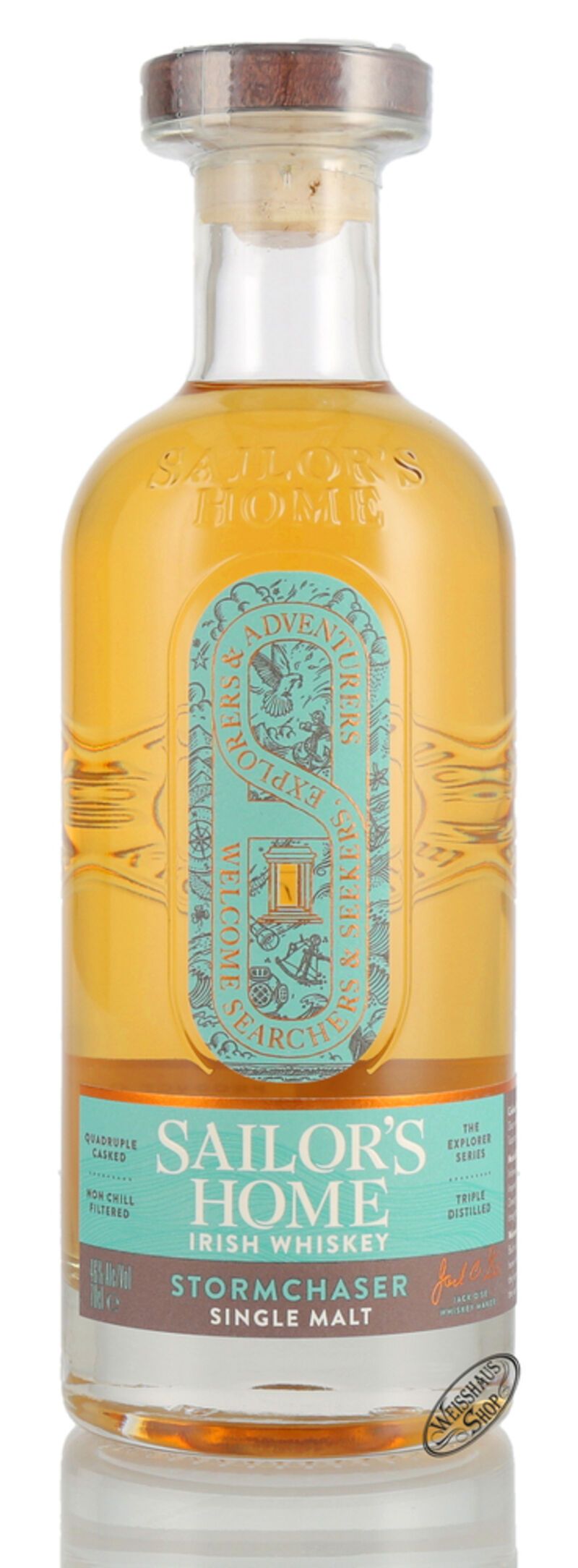 Sailor's Home Stormchaser Single Malt Irish Whiskey 46% vol. 0,70l Sailor's Home Stormchaser Single Malt Irish Whiskey 46% vol. 0,70l