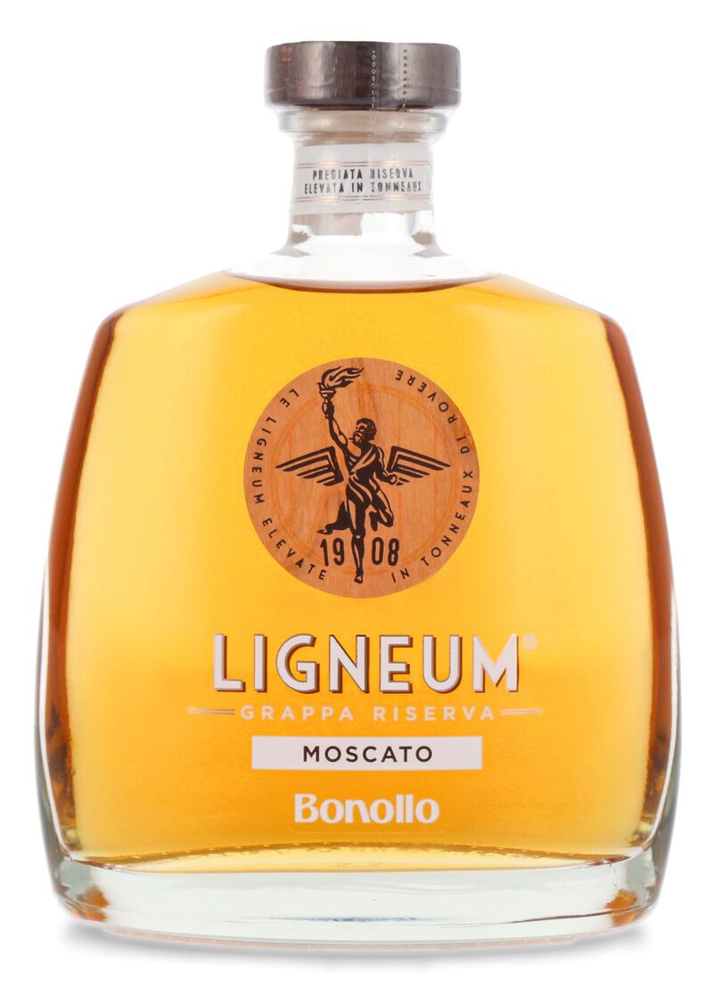 Bonollo Grappa of Ligneum Moscato 42% vol. 0,70l