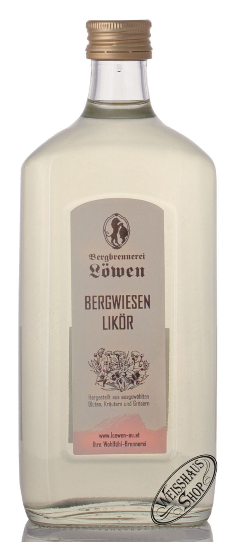 Bergbrennerei Löwen Bergwiesen Likör 22% vol. 0,50l Bergbrennerei Löwen Bergwiesen Likör 22% vol. 0,50l