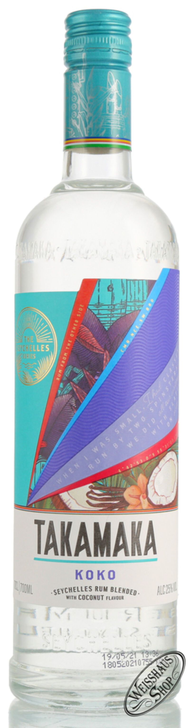 Takamaka Koko 25% vol. 0,70l B-Ware