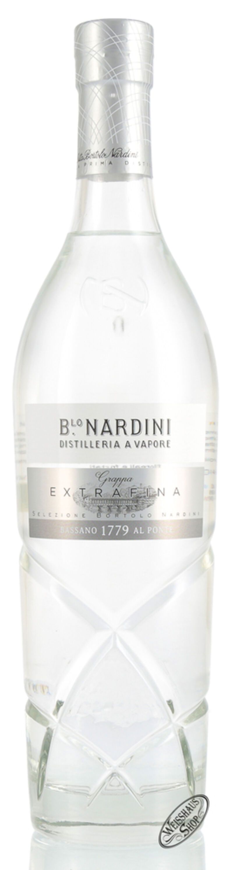 Nardini Grappa Extrafina Selezione 42% vol. 0,70l Geschenkkarton Nardini Grappa Extrafina Selezione 42% vol. 0,70l Geschenkkarton