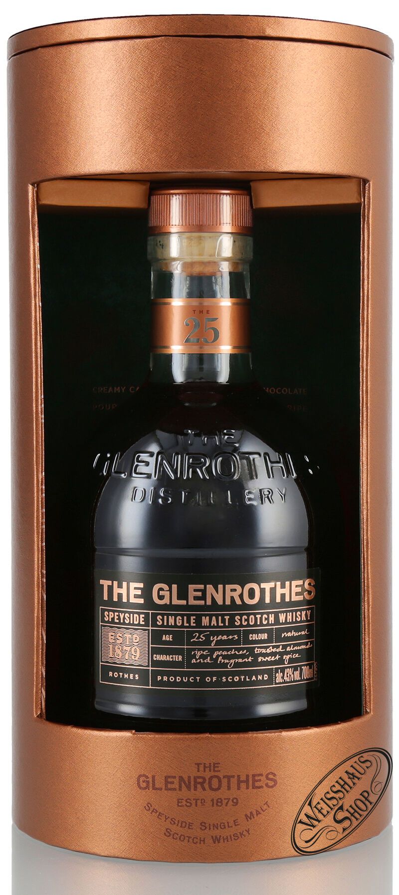 The Glenrothes 25 YO Whisky 43% vol. 0,70l