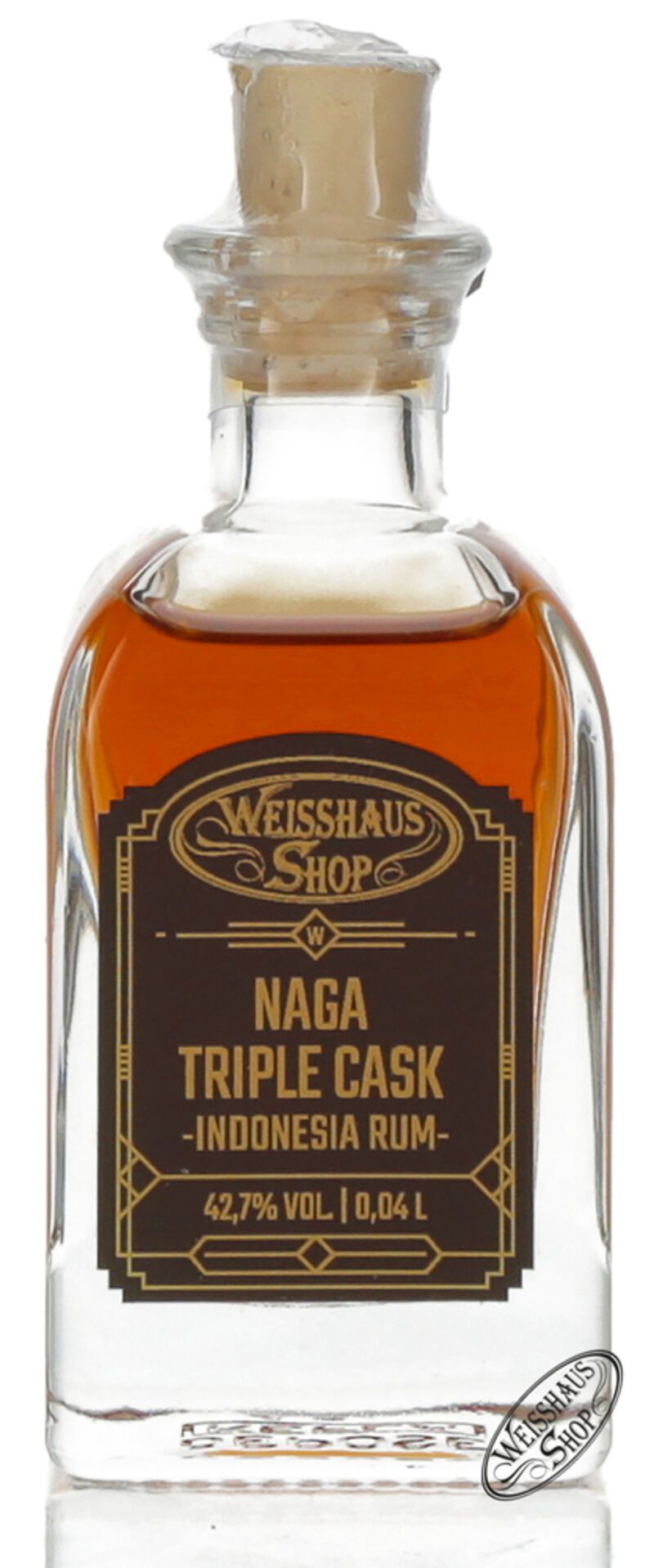 Naga Pearl of Jakarta Triple Cask Indonesian Arrack 42,7% vol. 0,04l Weisshaus Sample