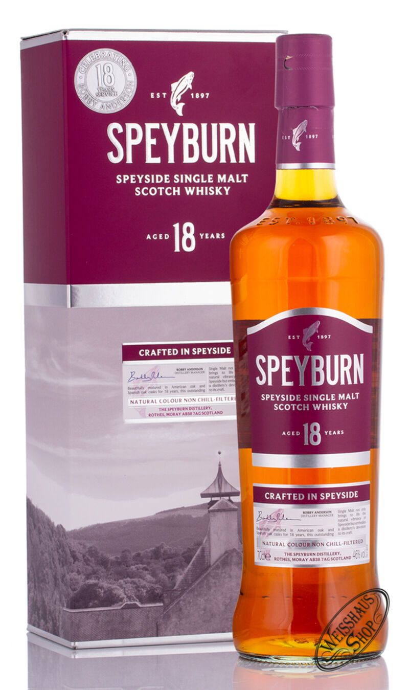 Speyburn 18 YO Whisky 46% vol. 0,70l Speyburn 18 YO Whisky 46% vol. 0,70l