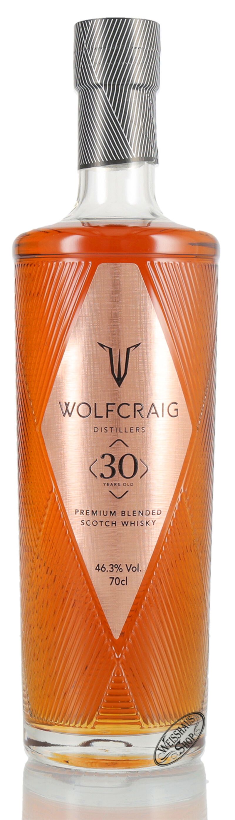 Wolfcraig 30 YO Premium Blend Whisky 46,3% vol. 0,70l