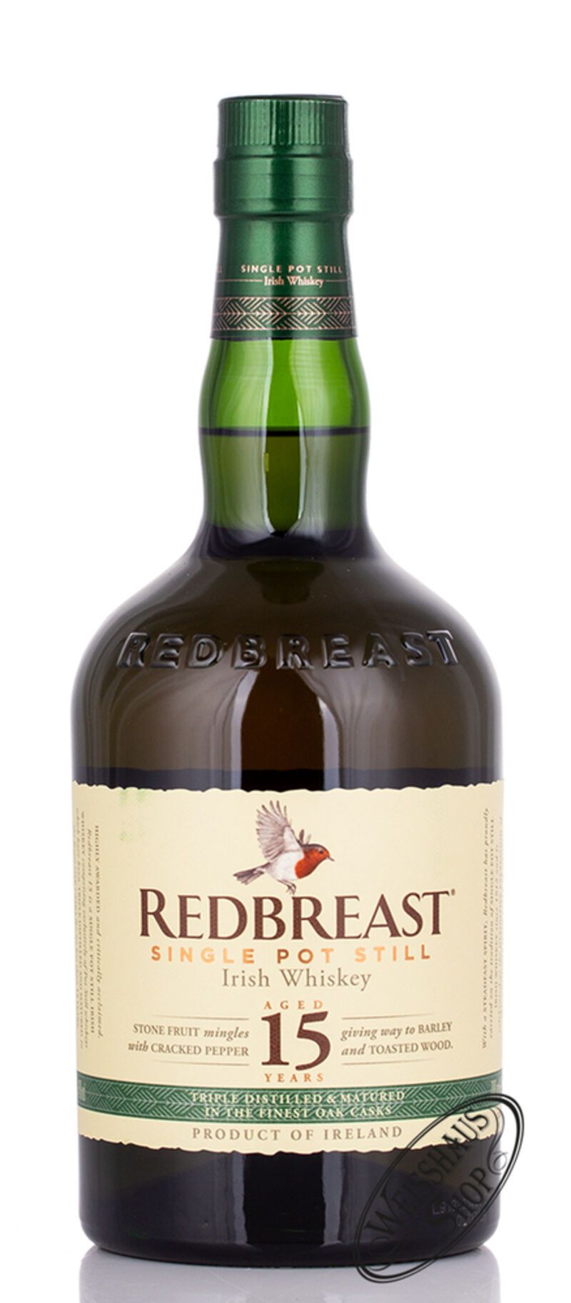 Redbreast 15 Years Old Irish Whiskey 46% vol. 0,70l