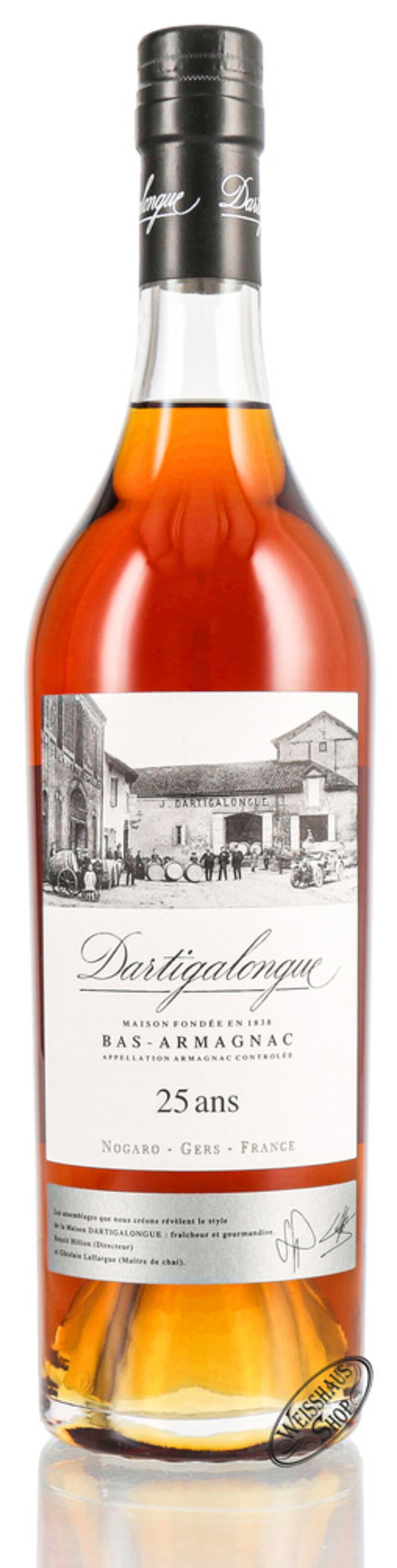 Dartigalongue 25 YO Armagnac 40% vol. 0,70l Dartigalongue 25 YO Armagnac 40% vol. 0,70l