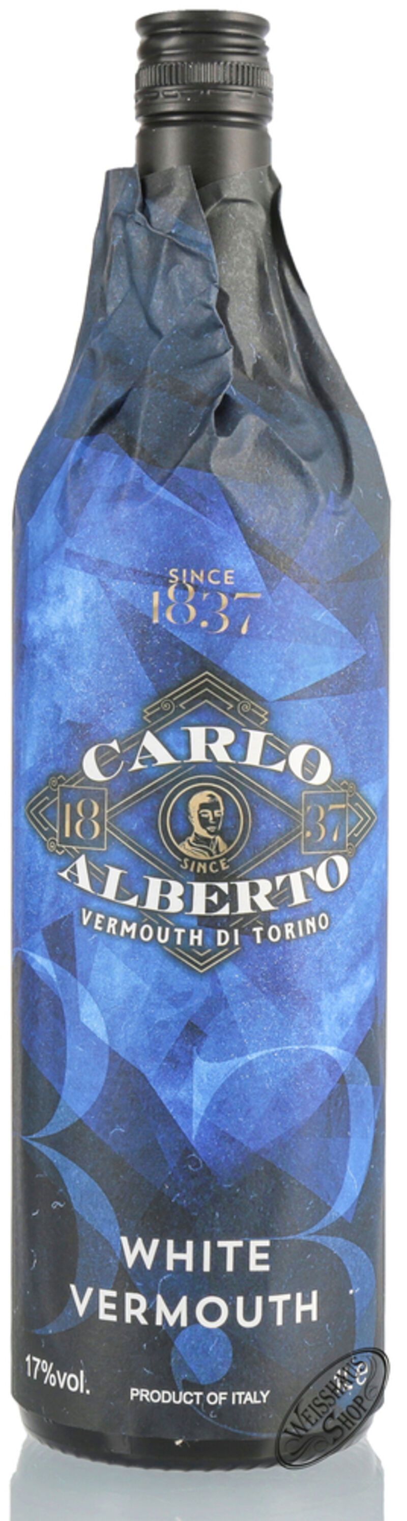 Carlo Alberto Vermouth di Torino White 17% vol. 1,0l