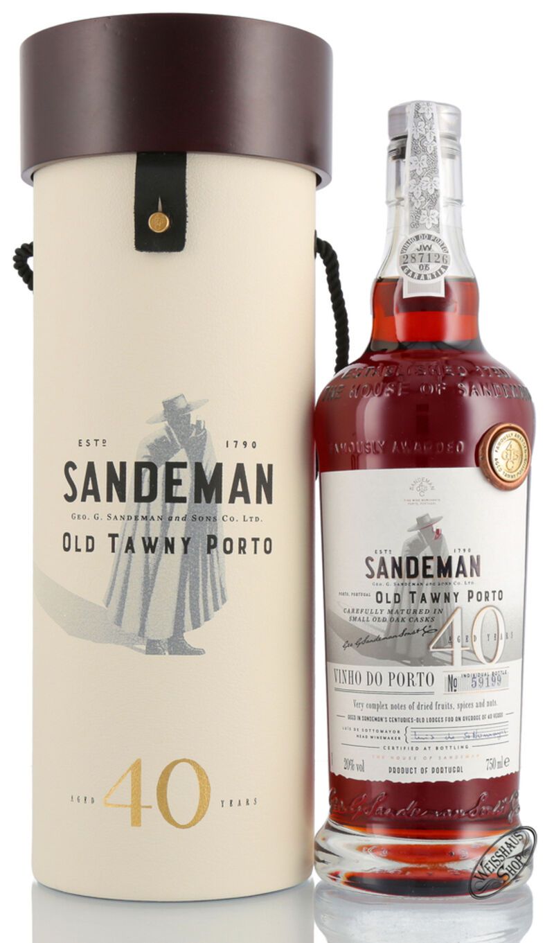Sandeman 40 YO Tawny Port 20% vol. 0,75l Sandeman 40 YO Tawny Port 20% vol. 0,75l