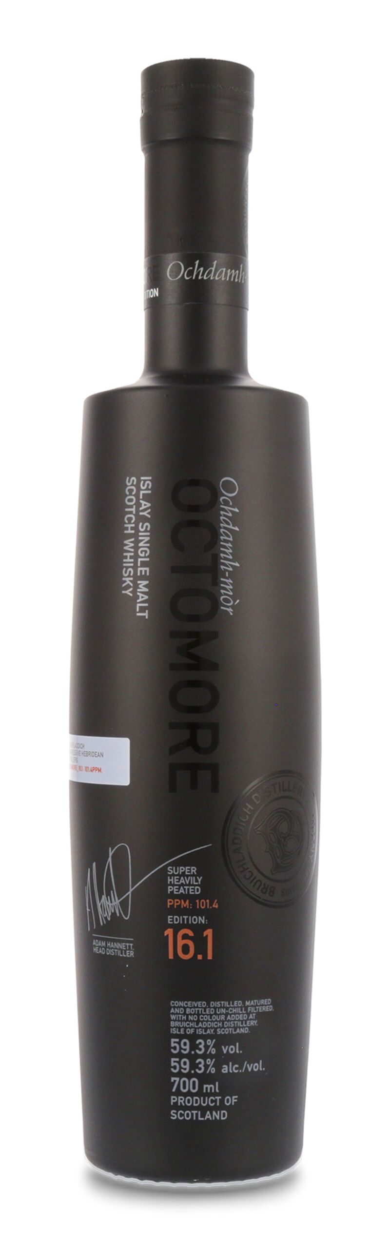 Bruichladdich Octomore 16.1 Islay Whisky 59,3% vol. 0,70l B-Ware