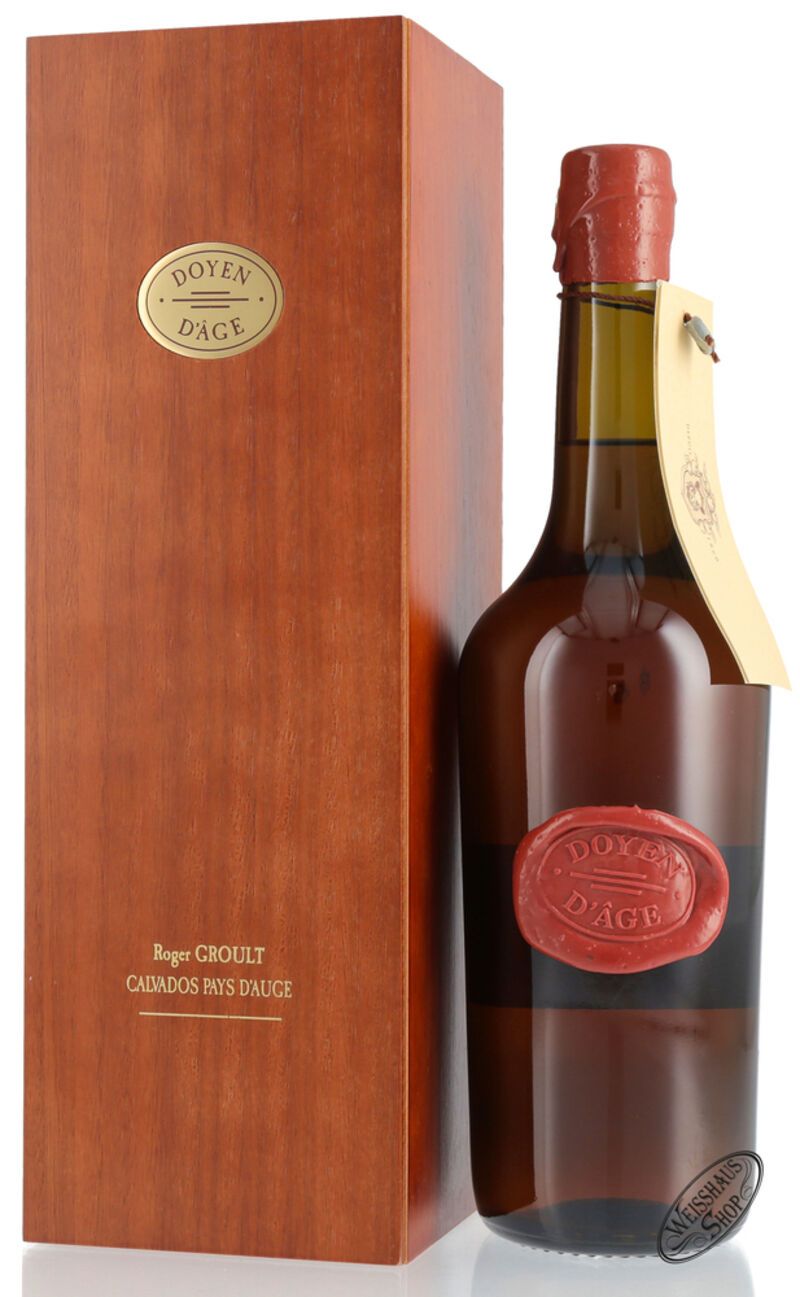 Roger Groult Doyen d'Age Calvados 41% vol. 0,70l Roger Groult Doyen d'Age Calvados 41% vol. 0,70l