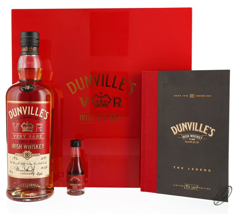 Dunville's 18 YO Irish Whiskey 57,1% vol. 0,70l Dunville's 18 YO Irish Whiskey 57,1% vol. 0,70l