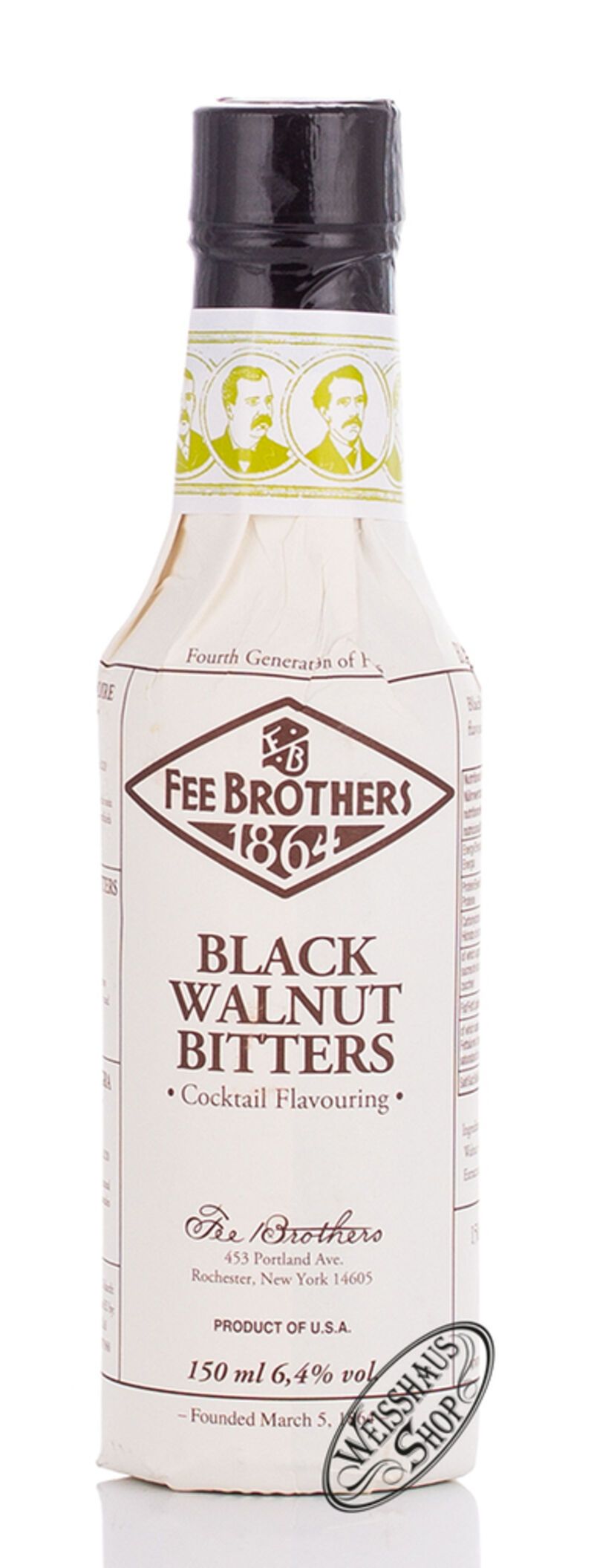 Fee Brothers Black Walnut Bitters 6,4% vol. 0,15l B-Ware