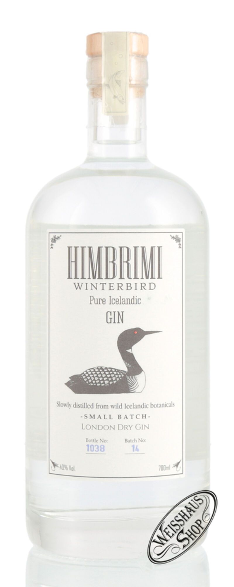Himbrimi Winterbird Dry Gin 40% vol. 0,70l