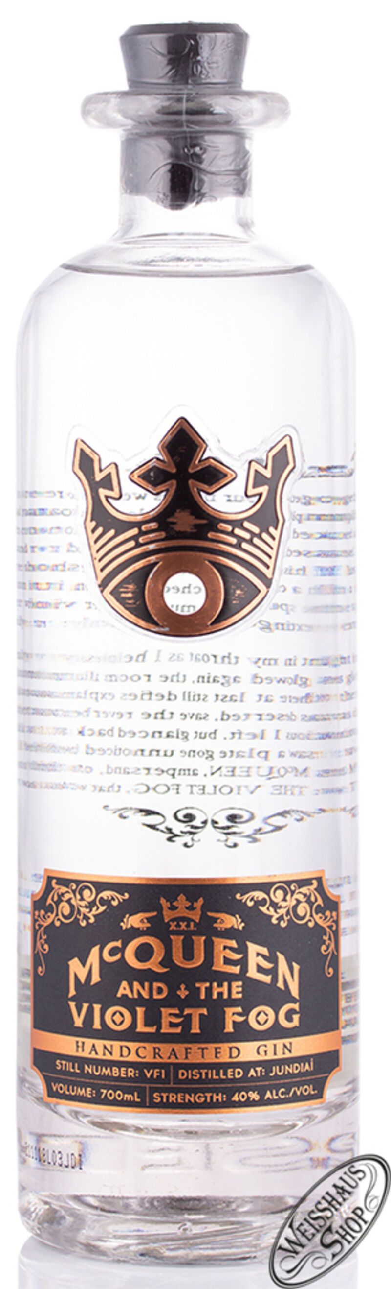 McQueen and the Violet Fog Gin 40% vol. 0,70l McQueen and the Violet Fog Gin 40% vol. 0,70l