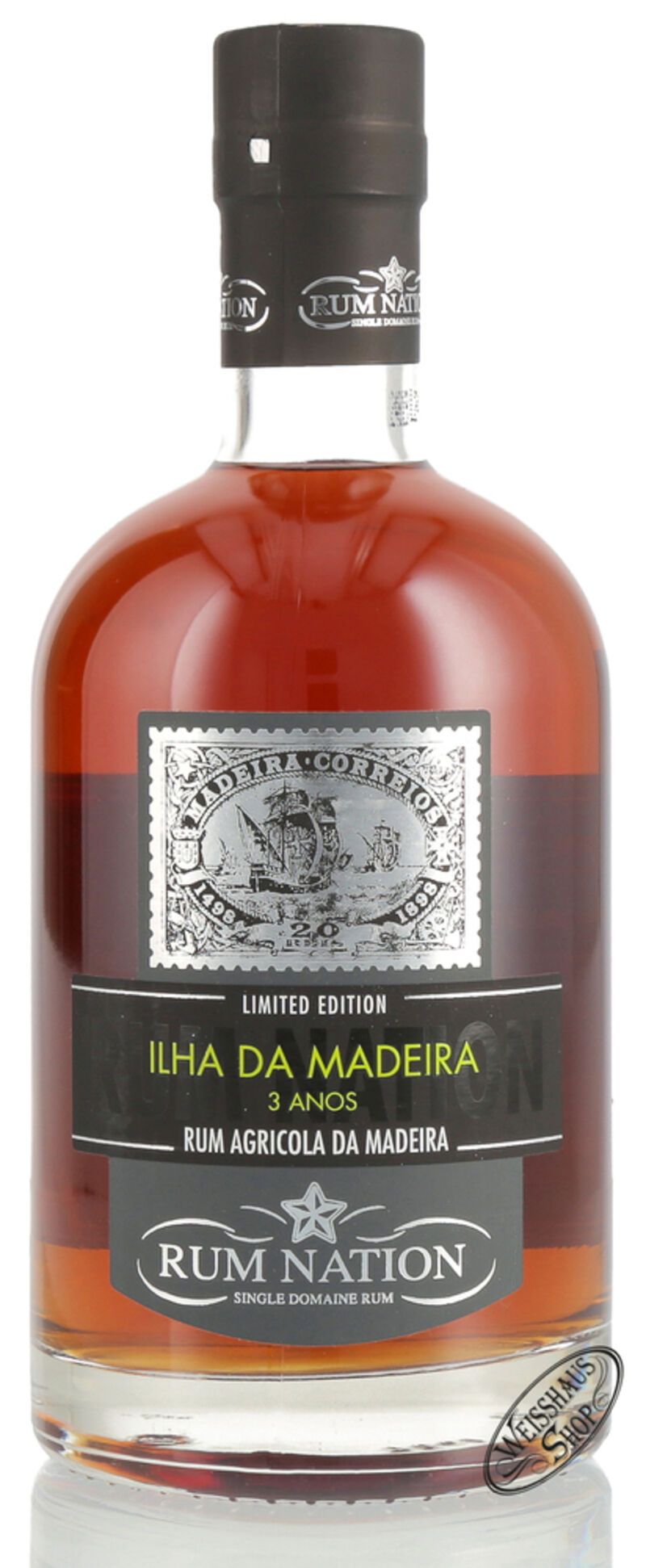 Rum Nation 3 YO Ilha da Madeira Rum 42% vol. 0,70l Rum Nation 3 YO Ilha da Madeira Rum 42% vol. 0,70l