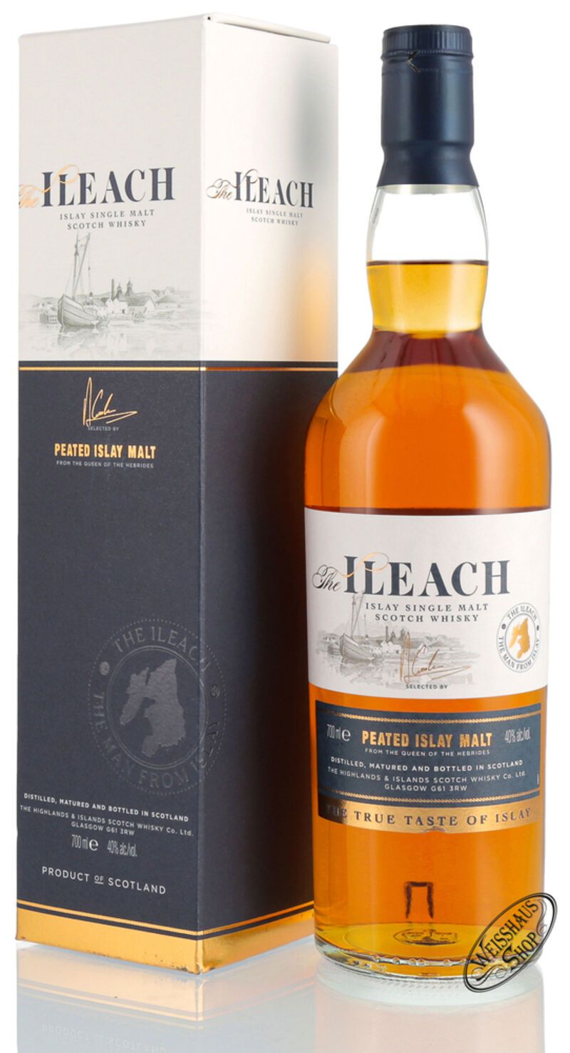 The Ileach Islay Single Malt Whisky 40% vol. 0,70l