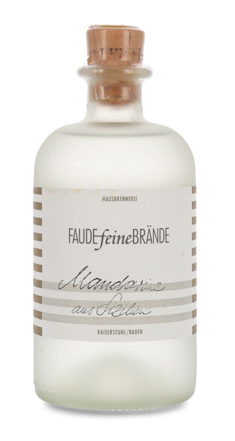Faude feine Brände Mandarine aus Sizilien Geist 42% vol. 0,50l