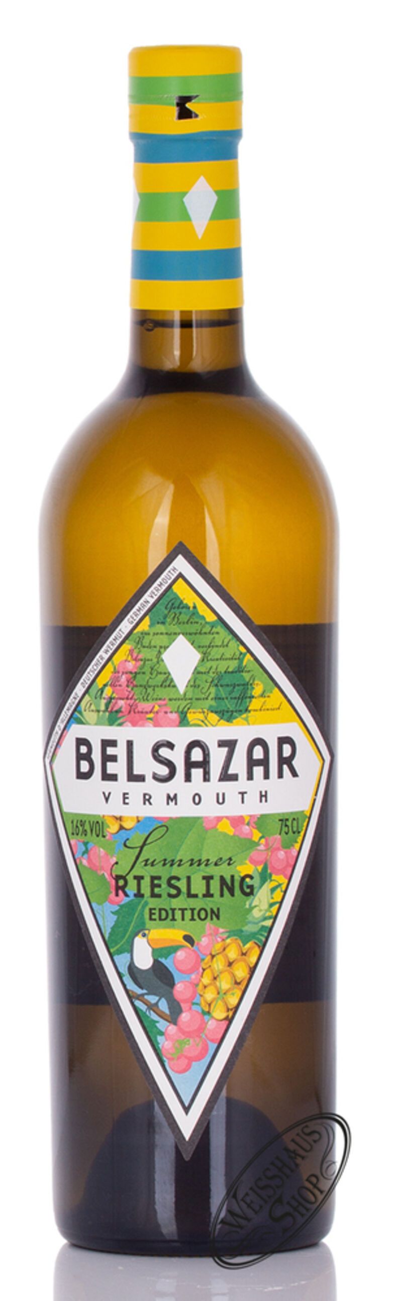 Belsazar Vermouth Riesling Edition 16% vol. 0,75l Belsazar Vermouth Riesling Edition 16% vol. 0,75l