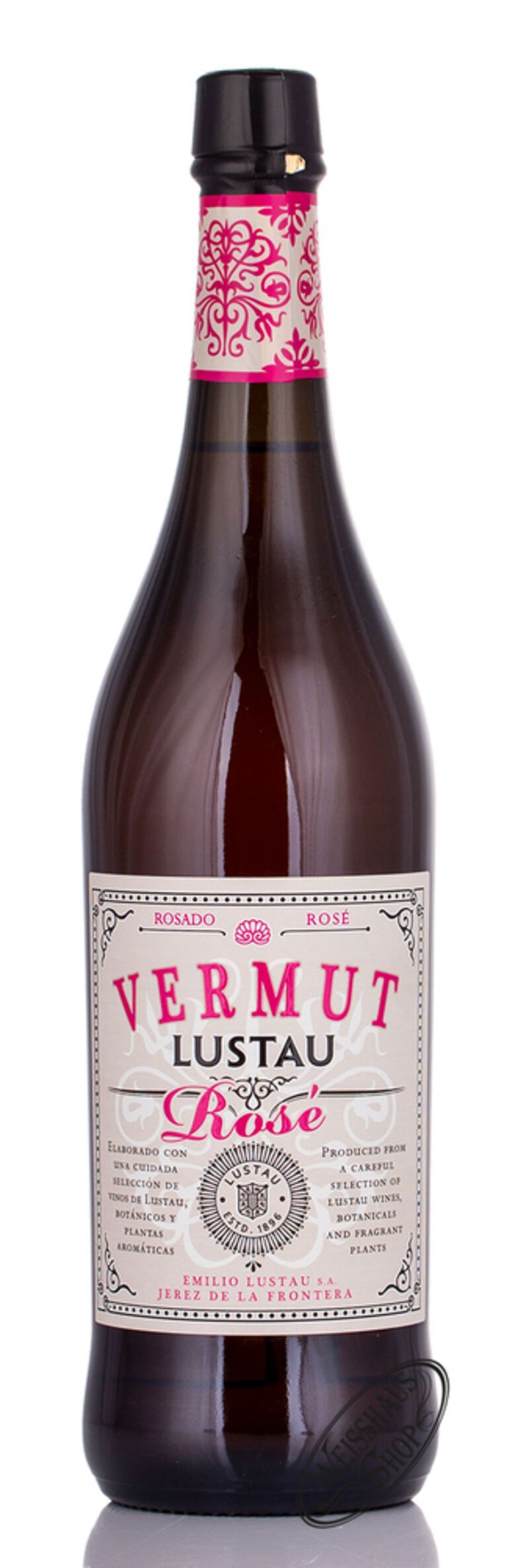 Lustau Vermut Rosé 15% vol. 0,75l B-Ware Lustau Vermut Rosé 15% vol. 0,75l B-Ware