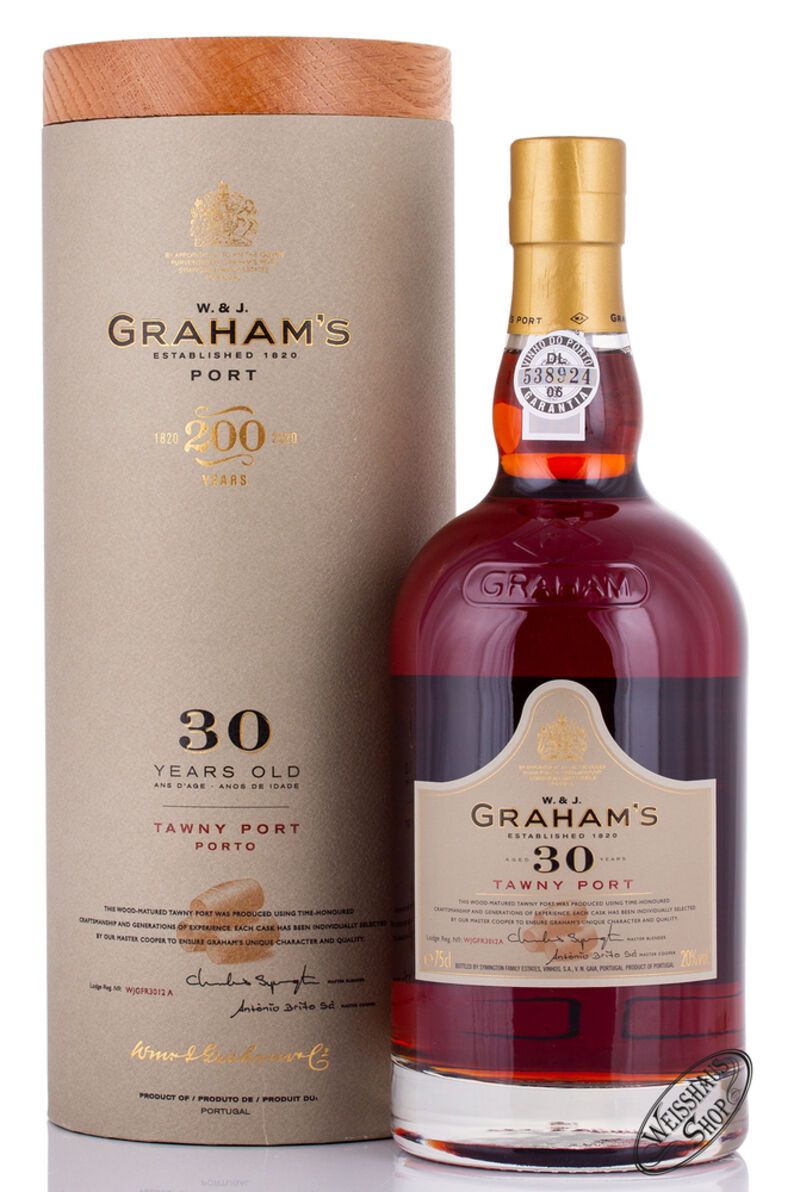 Graham's 30 YO Tawny Port 20% vol. 0,75l Graham's 30 YO Tawny Port 20% vol. 0,75l