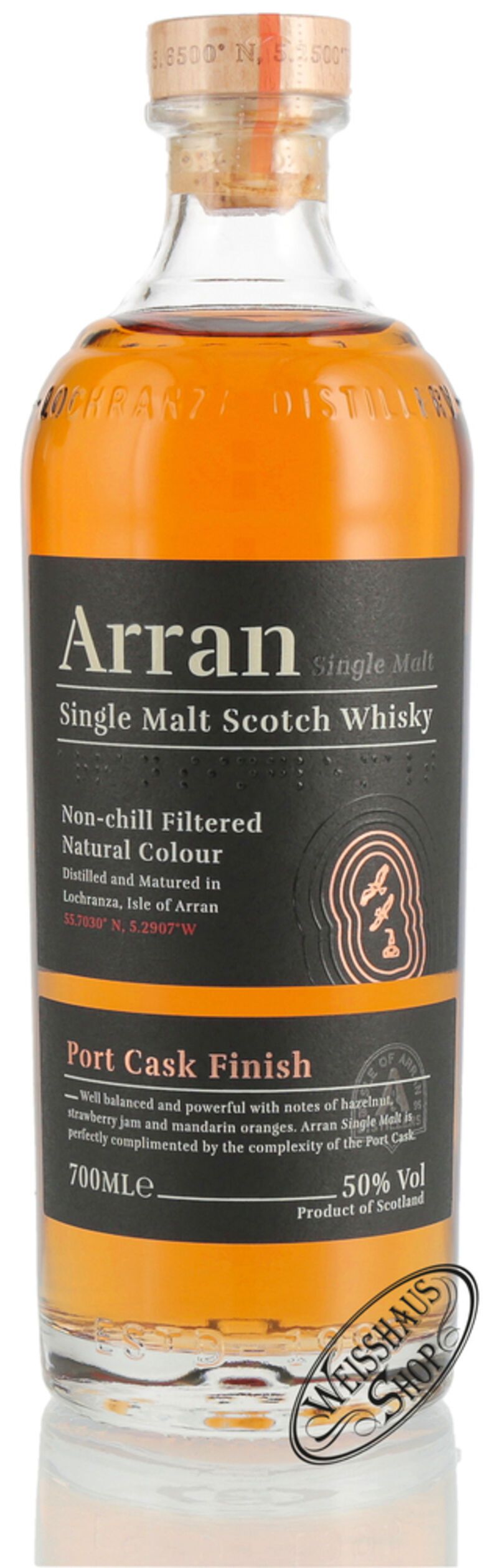 The Arran Port Cask Finish Whisky 50% vol. 0,70l