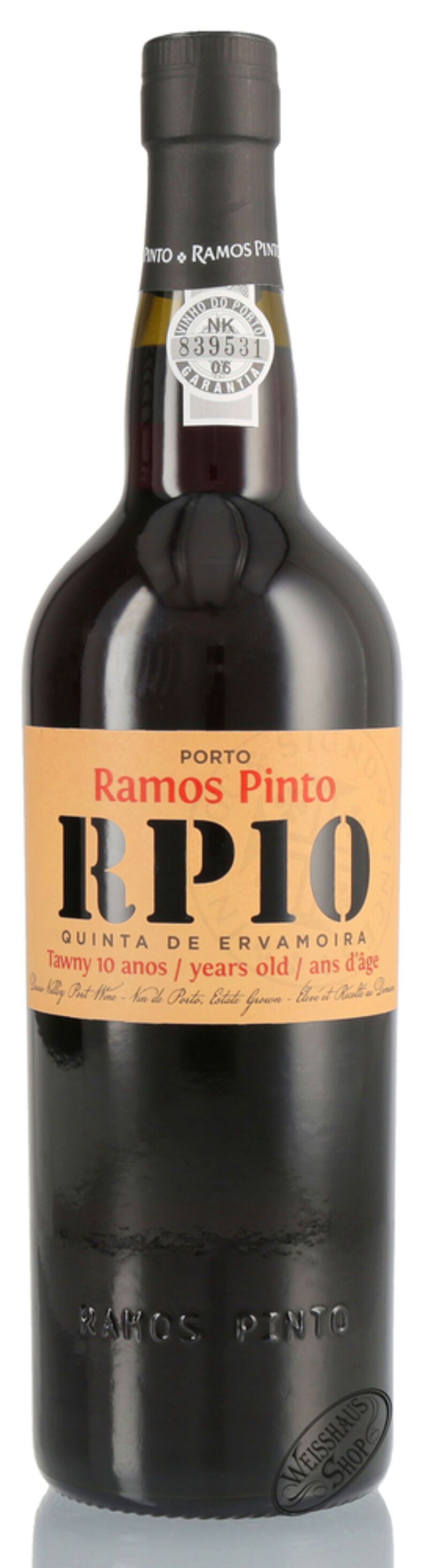 Ramos Pinto Quinta de Ervamoira 10 YO Port 20% vol. 0,75l Ramos Pinto Quinta de Ervamoira 10 YO Port 20% vol. 0,75l