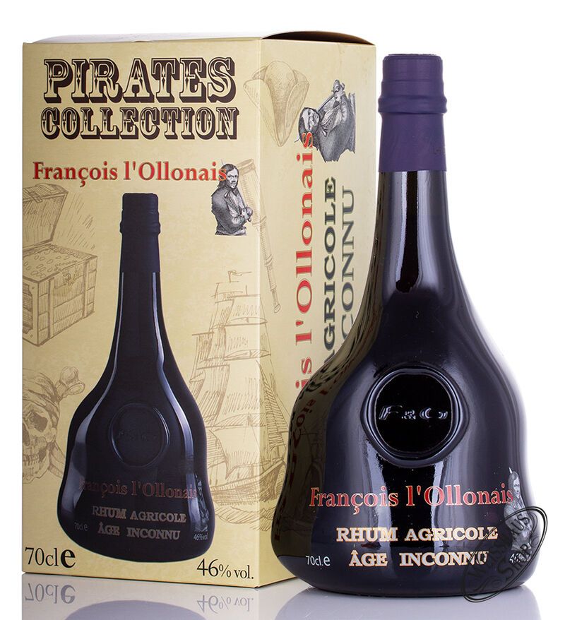 Pirates Legend Collection Francois L'Ollonais Rhum 46% vol. 0,70l Pirates Legend Collection Francois L'Ollonais Rhum 46% vol. 0,70l
