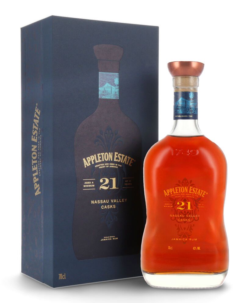 Appleton Estate 21 YO Jamaica Rum 43% vol. 0,70l Appleton Estate 21 YO Jamaica Rum 43% vol. 0,70l