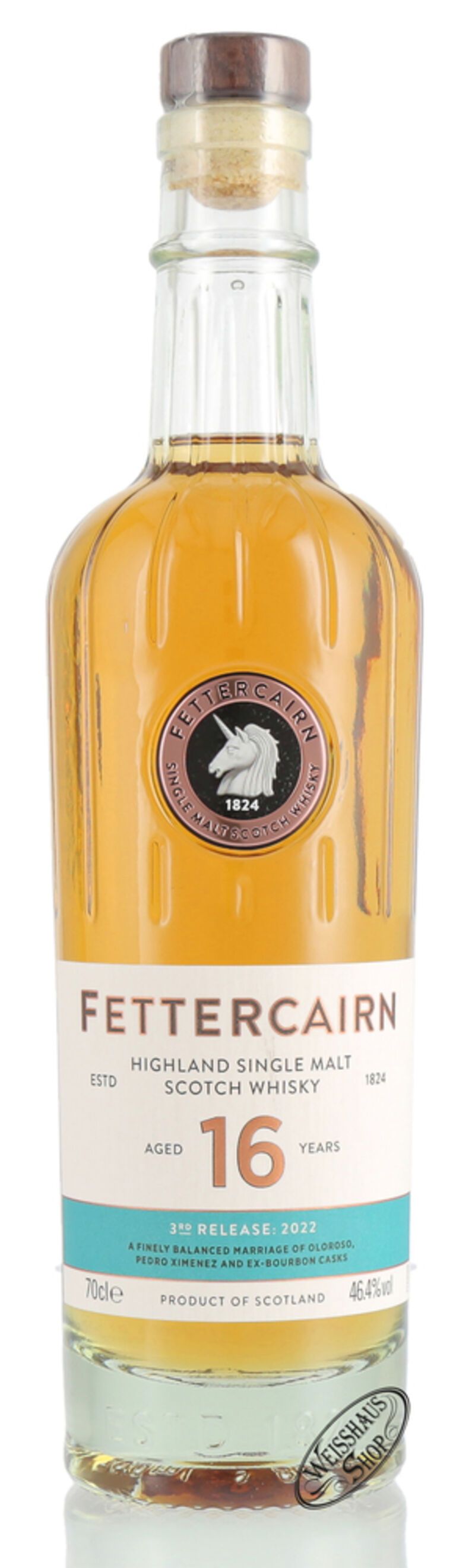 Fettercairn 16 YO Whisky 46,4% vol. 0,70l