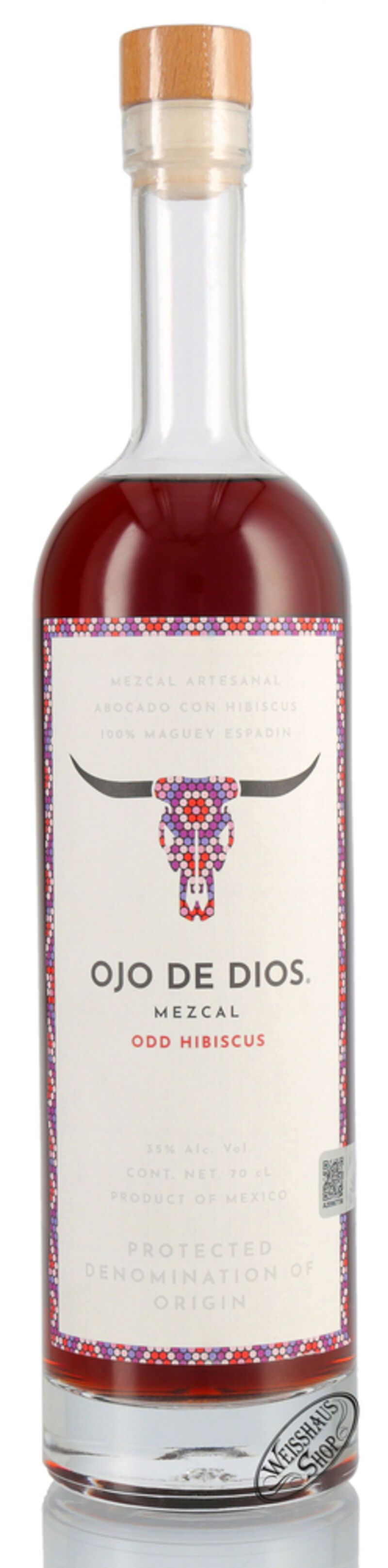 Ojo de Dios Mezcal Hibiscus 35% vol. 0,70l