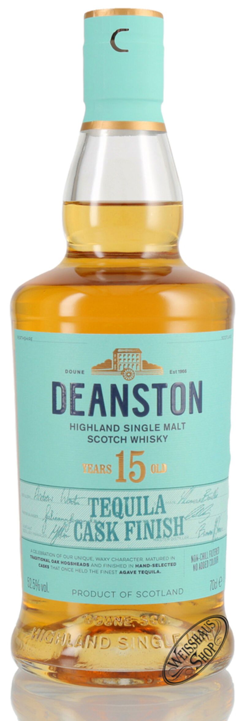 Deanston 15 YO Tequila Cask Finish Whisky 52,5% vol. 0,70l Deanston 15 YO Tequila Cask Finish Whisky 52,5% vol. 0,70l
