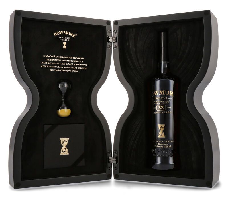 Bowmore 33 YO Timeless Series 2nd Edition Single Malt Scotch Whisky 45,5% vol. 0,70l Bowmore 33 YO Timeless Series 2nd Edition Single Malt Scotch Whisky 45,5% vol. 0,70l