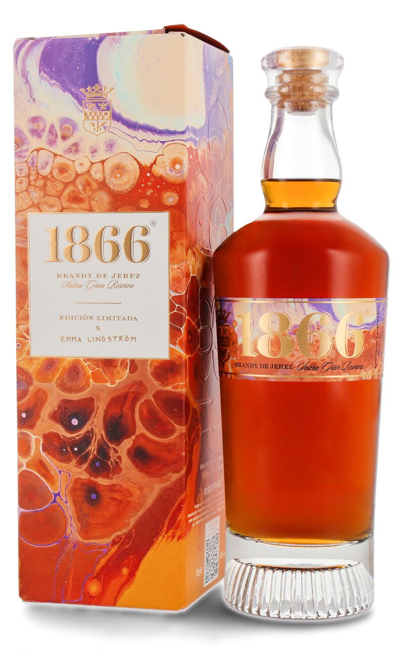 1866 Brandy de Jerez Solera Gran Reserva 40% vol. 0,70l 1866 Brandy de Jerez Solera Gran Reserva 40% vol. 0,70l