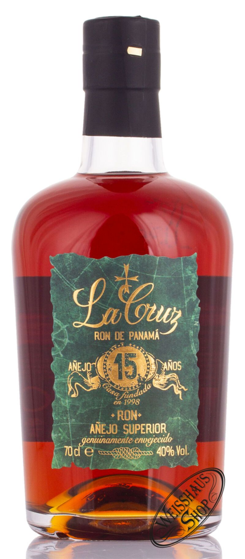 La Cruz Ron de Panama 15 YO Rum 40% vol. 0,70l