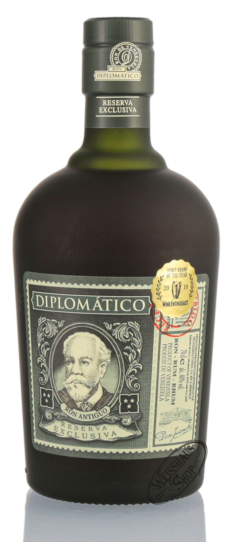 Diplomatico Reserva Exclusiva 12 YO Rum 40% vol. 0,70l B-Ware