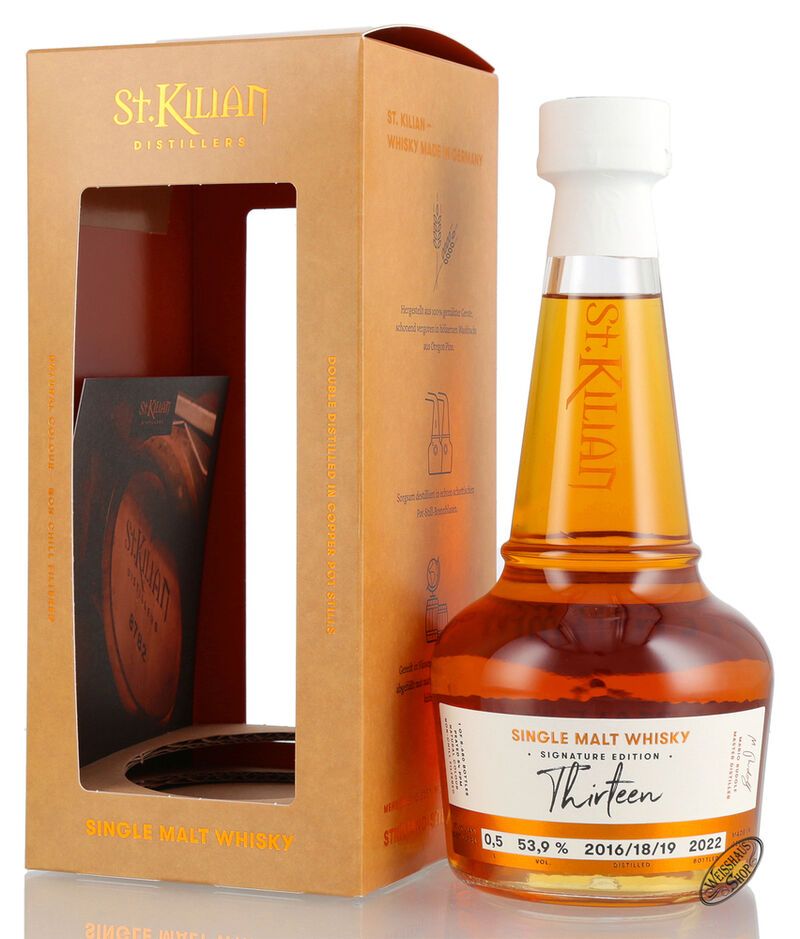 St. Kilian Signature Edition Thirteen Single Malt Whisky 53,9% vol. 0,50l
