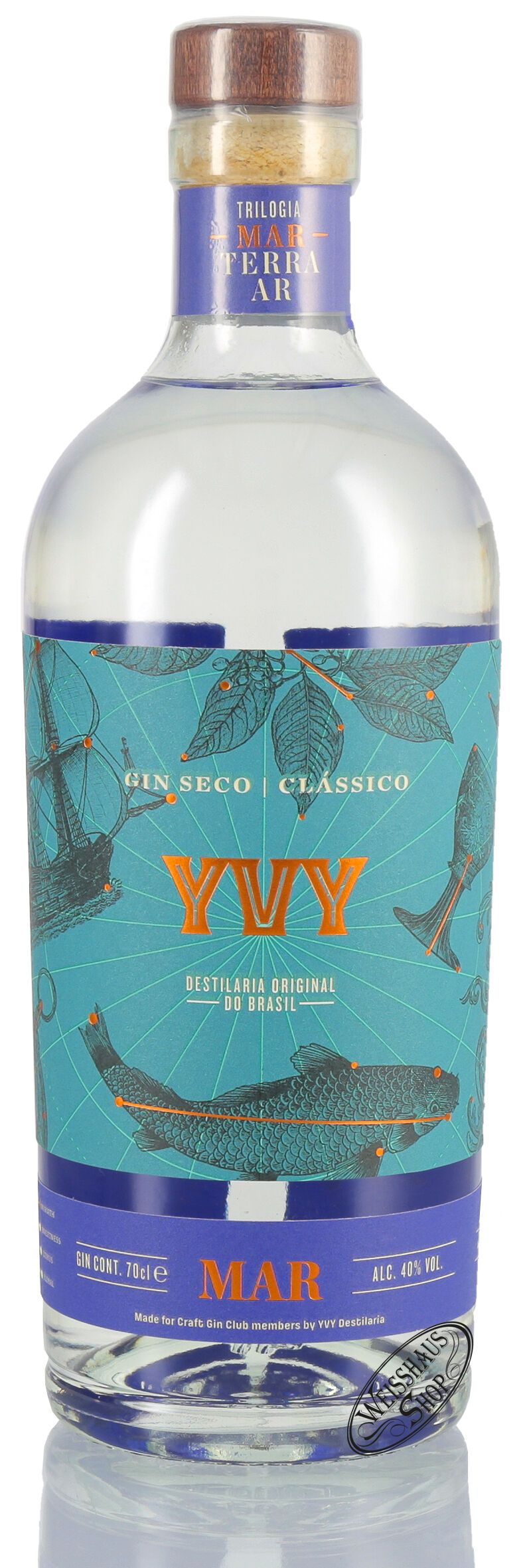 YVY Mar Gin 40% vol. 0,70l YVY Mar Gin 40% vol. 0,70l