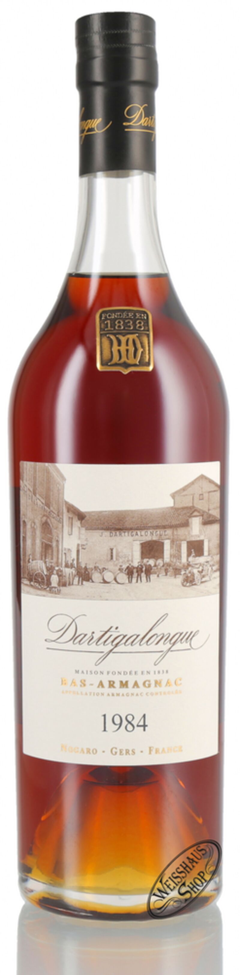 Dartigalongue Vintage 1984 Armagnac 40% vol. 0,70l Dartigalongue Vintage 1984 Armagnac 40% vol. 0,70l