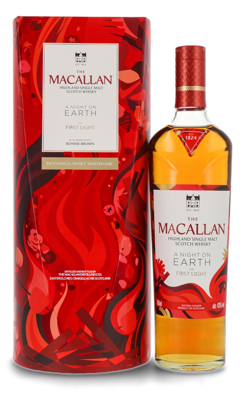 Macallan A Night on Earth The First Light Whisky 43% vol. 0,70l 