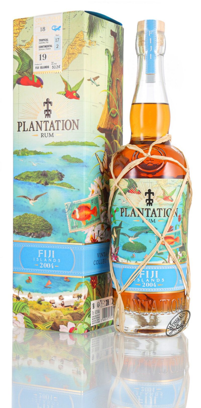 Plantation Rum Fiji 2004 One-Time Limited Edition 50,3% vol. 0,70l Plantation Rum Fiji 2004 One-Time Limited Edition 50,3% vol. 0,70l