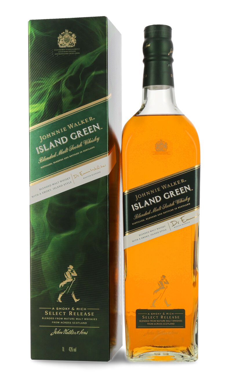 Johnnie Walker Island Green Whisky 43% vol. 1,0l