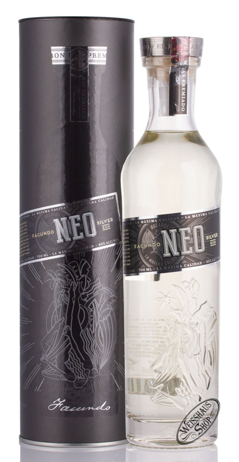 Bacardi Facundo Neo Rum 40% vol. 0,70l Bacardi Facundo Neo Rum 40% vol. 0,70l