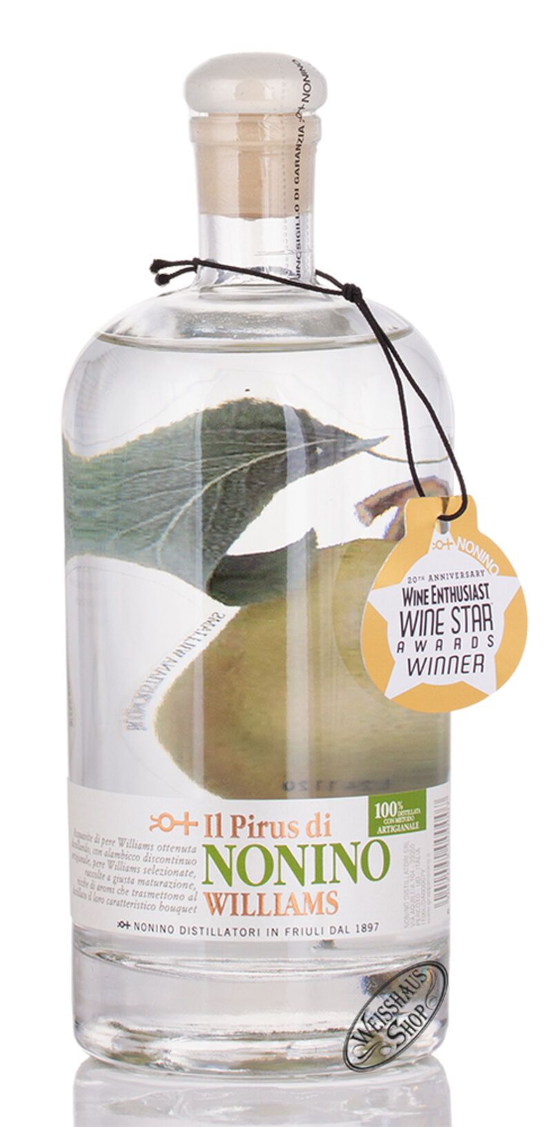 Nonino Pirus Williams Birnenbrand 43% vol. 0,50l