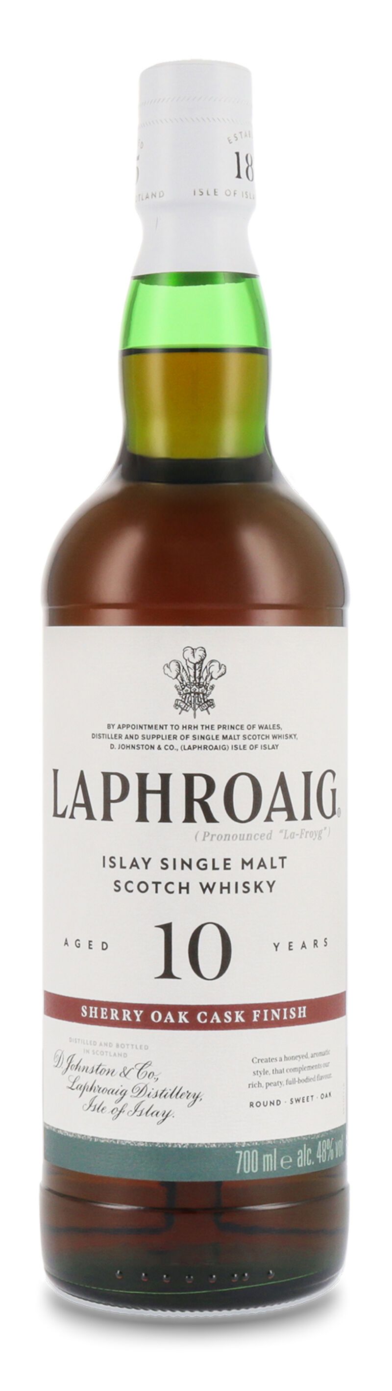 Laphroaig 10 YO Sherry Oak Finish Whisky 48% vol. 0,70l