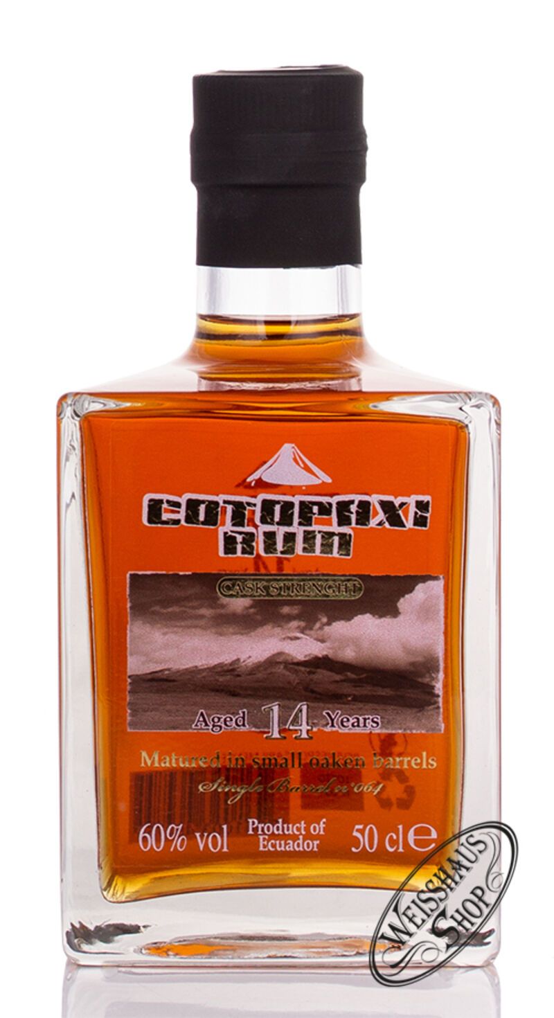 Cotopaxi 14 YO Full Proof Rum 60% vol. 0,50l Cotopaxi 14 YO Full Proof Rum 60% vol. 0,50l