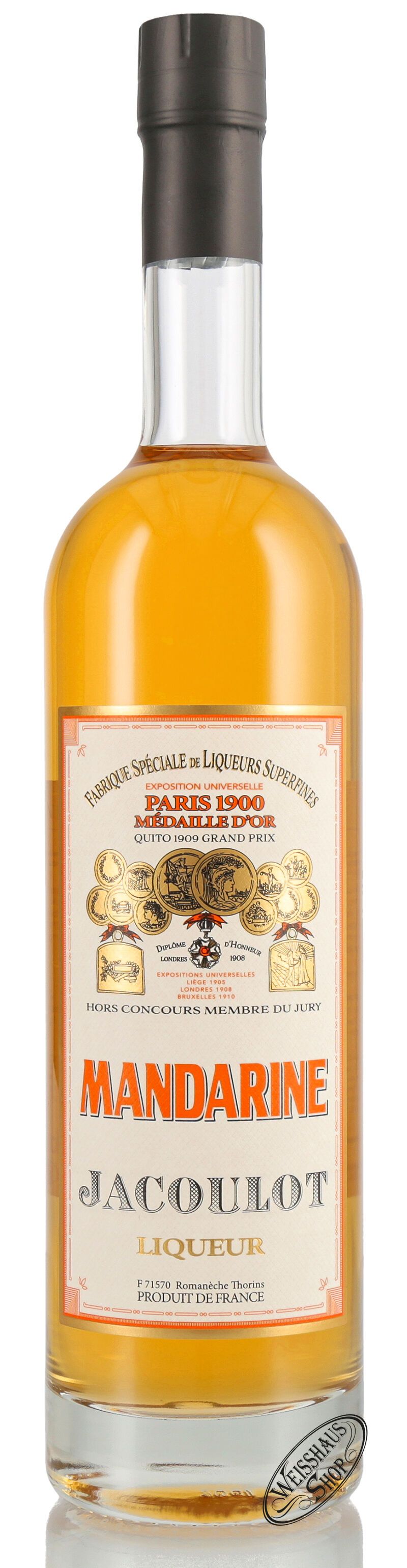 Jacoulot Mandarinen Likör 26% vol. 0,70l Jacoulot Mandarinen Likör 26% vol. 0,70l