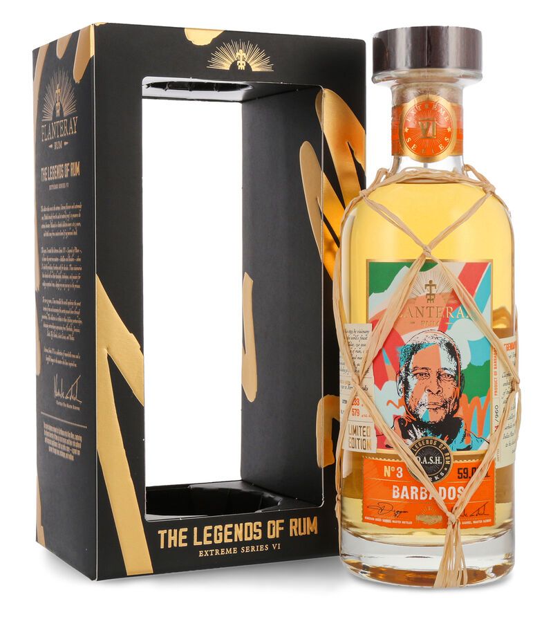 Planteray Barbados D.A.S.H. Extreme Series Rum 59% vol. 0,70l