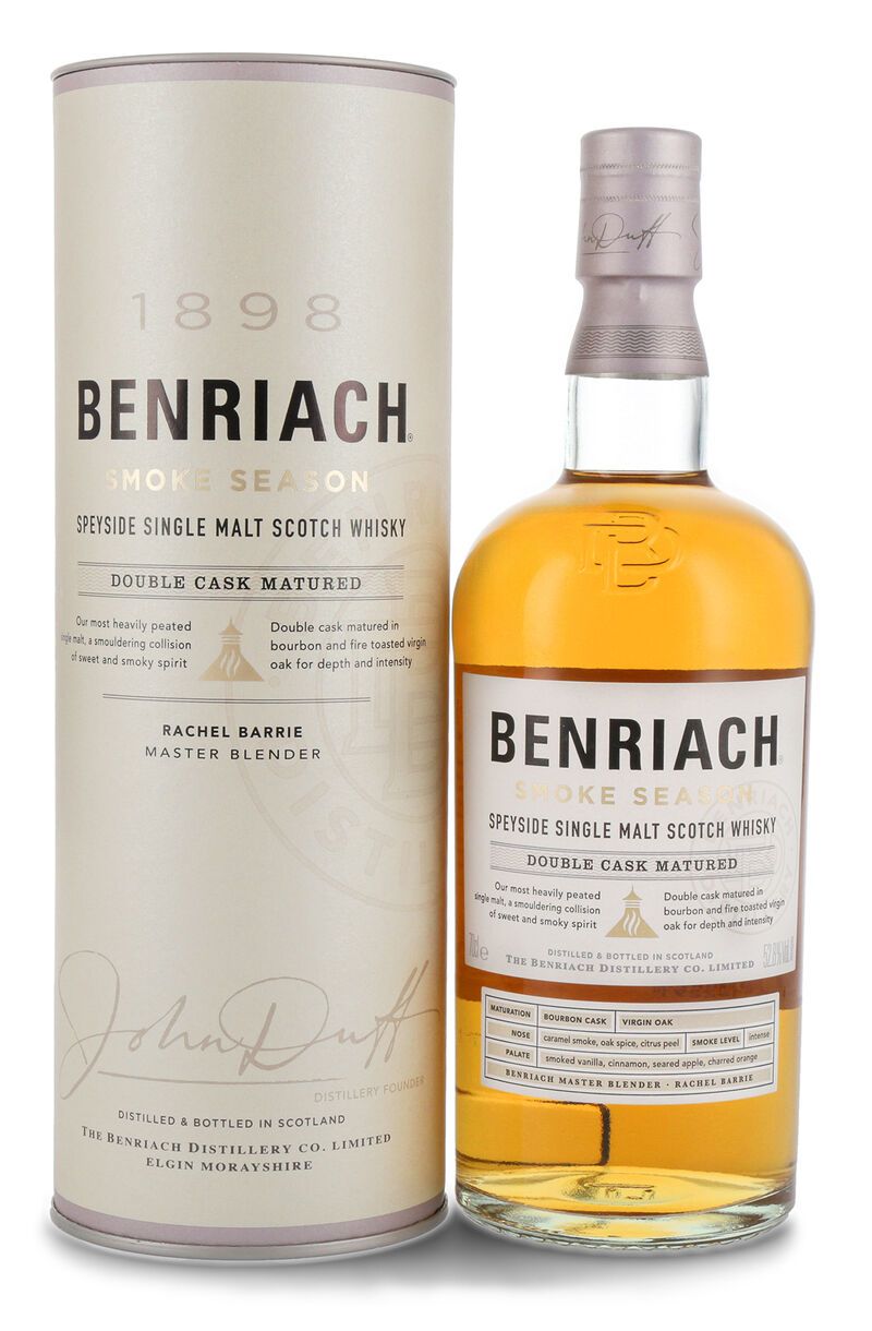 BenRiach Smoke Season Whisky 52,8% vol. 0,70l BenRiach Smoke Season Whisky 52,8% vol. 0,70l