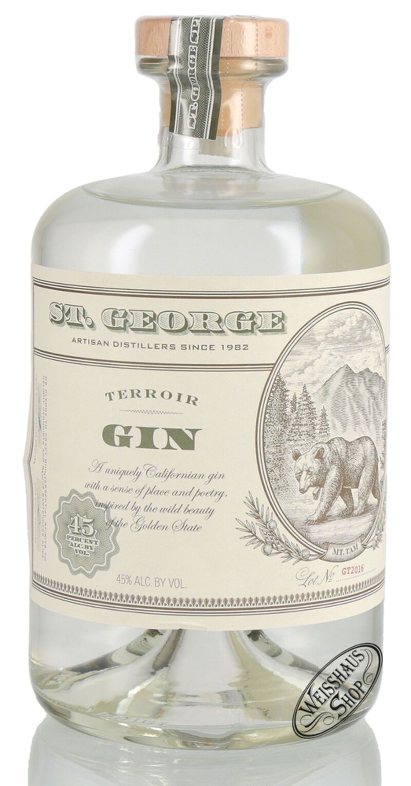 St. George Terroir Gin 45% vol. 0,70l St. George Terroir Gin 45% vol. 0,70l